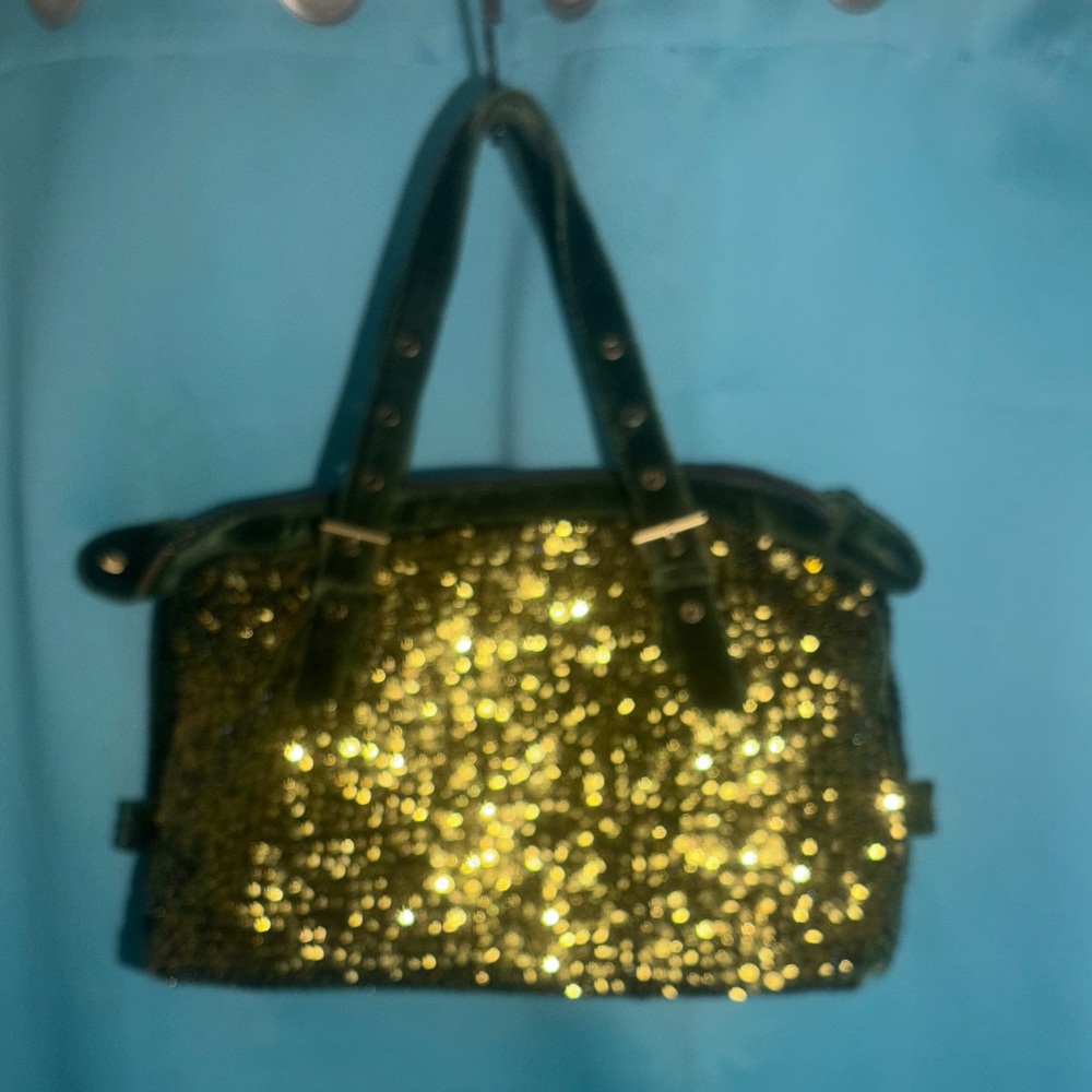 Gold Sequin Women's Bag